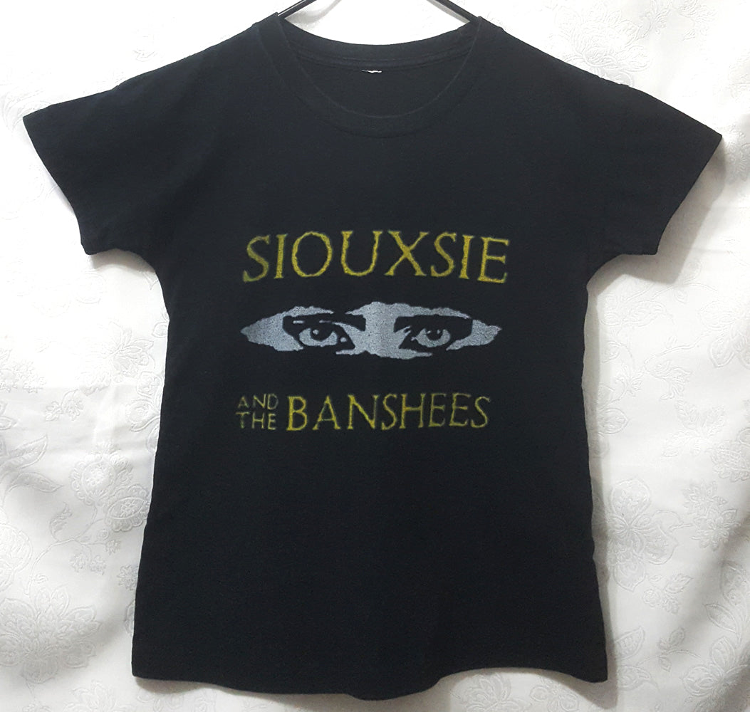 Vintage Black Siouxsie & The Banshees Band T-Shirt