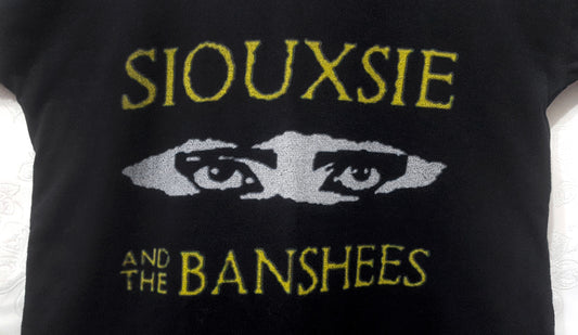 Vintage Black Siouxsie & The Banshees Band T-Shirt