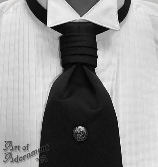 Argenta Victorian Royal Crown Tie Tack Pin