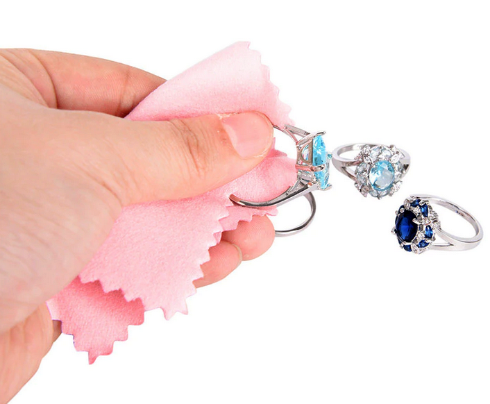 Mini Reusable Jewelry Polishing Cloths (3pcs)