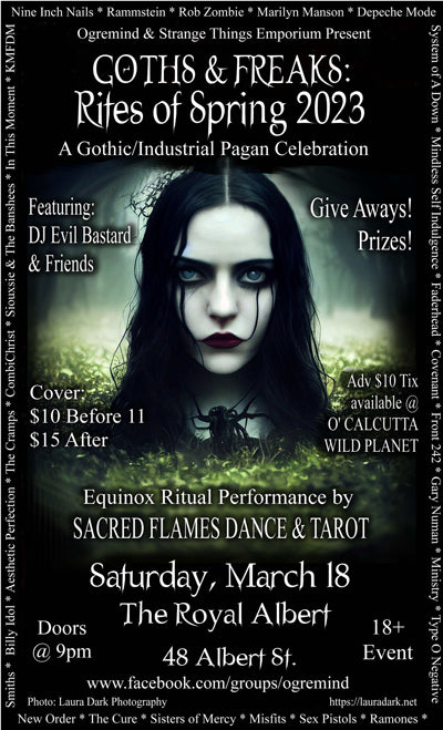 Goths & Freaks: Rites Of Spring - March 18, 2023