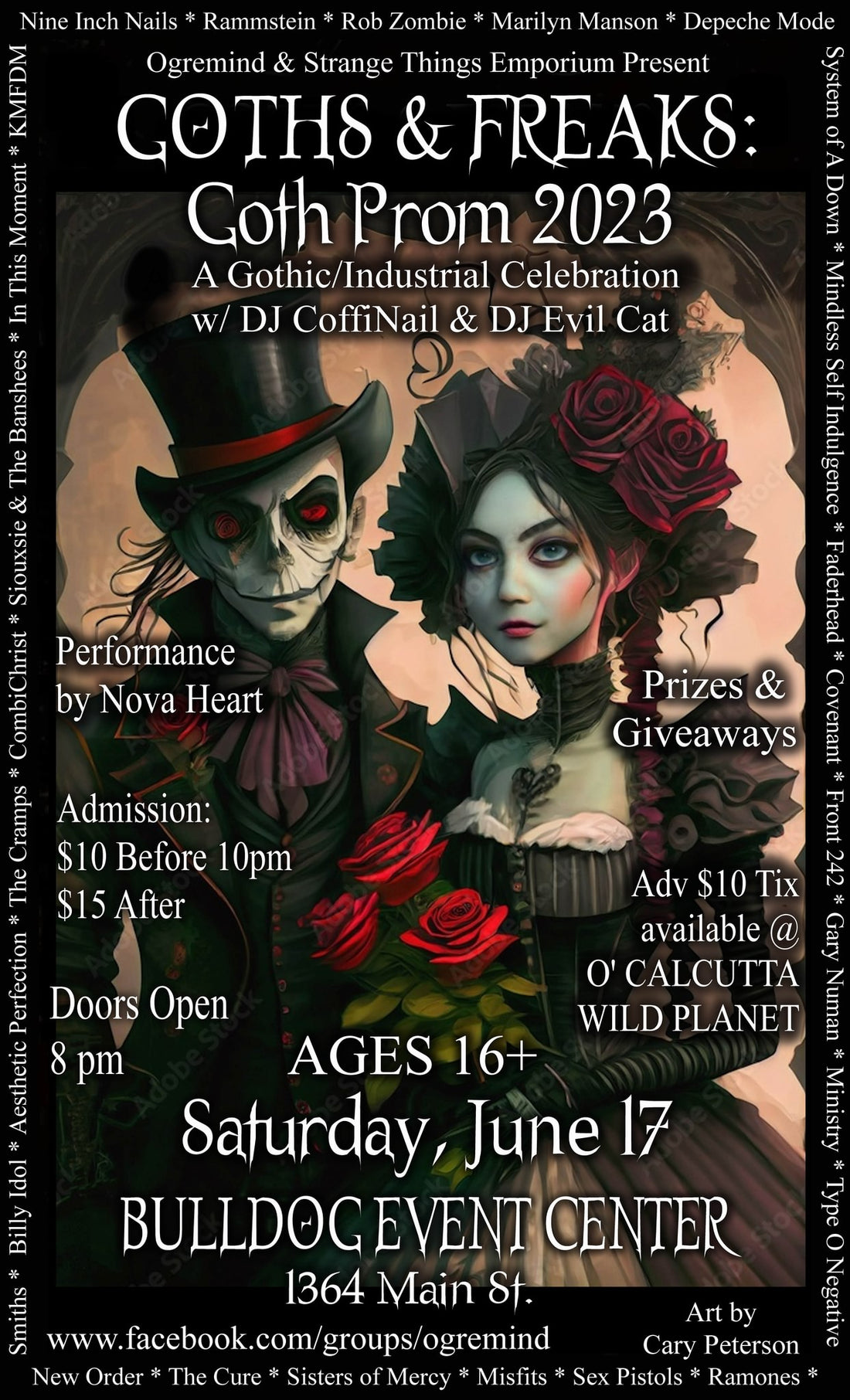 Vending at "Goth Prom" Jun 17, 2023