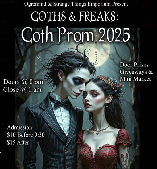 Vending at Goth Prom - June 7, 2025