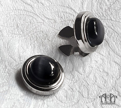 Nocturne Gothic Cat's Eye Cuff Button Covers