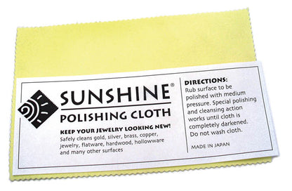 SUNSHINE Anti-Tarnish Jewelry Cleaning Cloth
